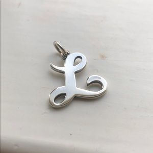 James Avery “L” Pendant